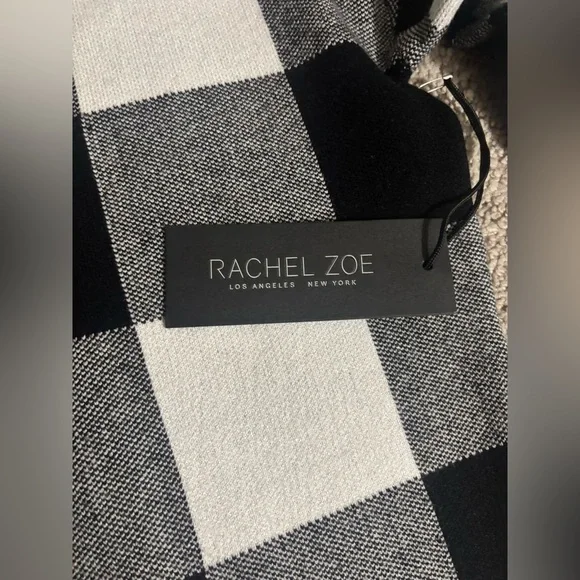 Rachel Zoe Women's Check Print Long Sleeve Crew Neck Sweatshirt
Black Size S - Picture 6 of 11